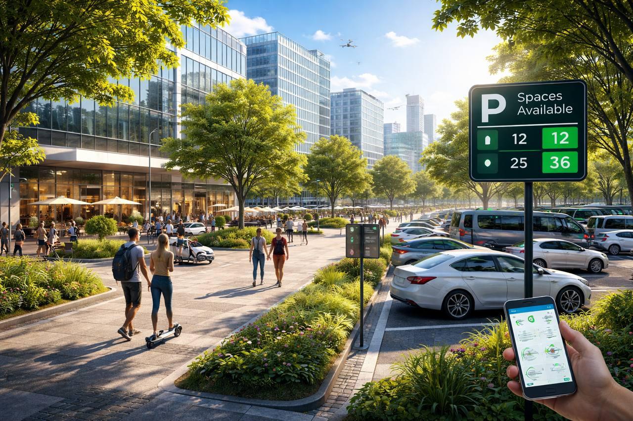 🚶 Продолжается работа по улучшению пешеходной доступности и приоритизации пространств, свободных от автотранспорта.