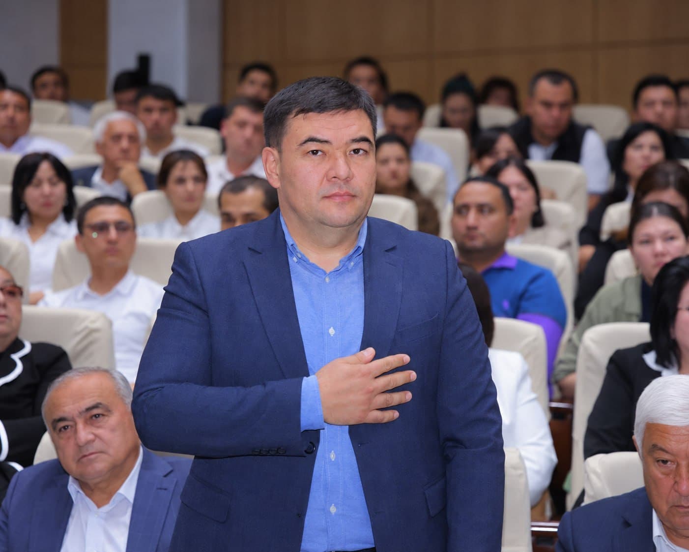 Abdulkhakov Abdulaziz Axatovich has been confirmed as Hokim of Yashnobod District