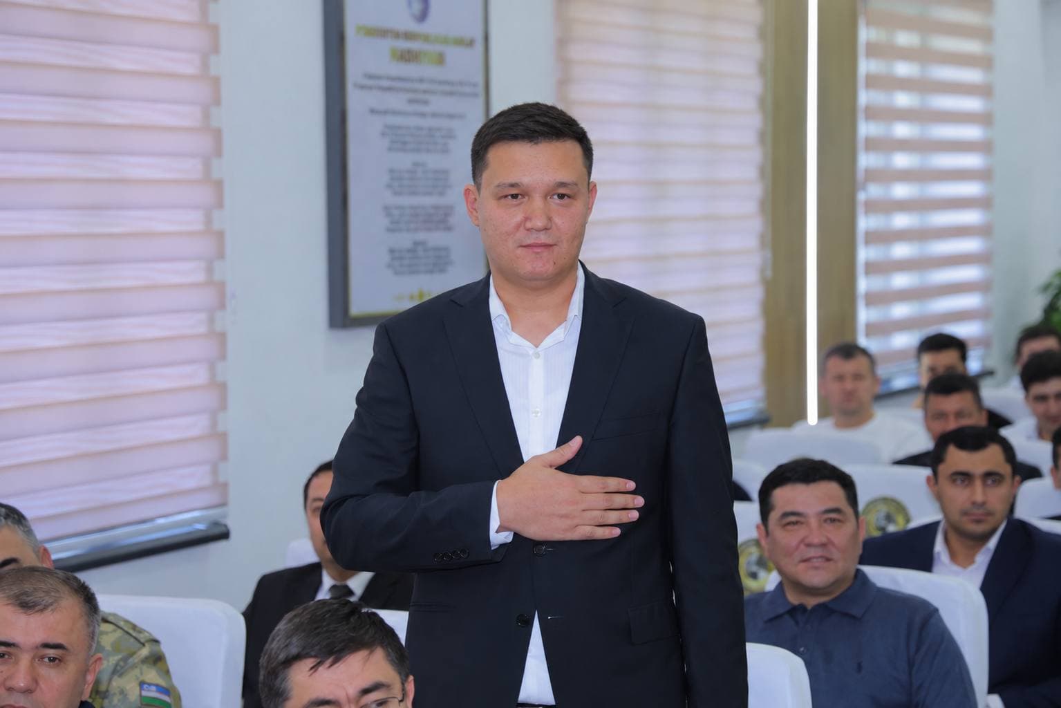 Temirov Lazizbek Pulatovich has been confirmed as Hokim of Yangihayot District