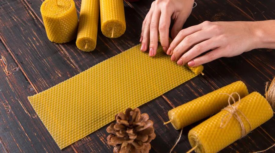 Мастер-класс по изготовлению восковых свечей