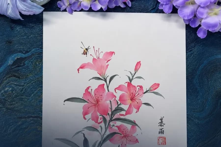Human House’da “Yapon uslubidagi liliyalar” ayollar art-relaksi