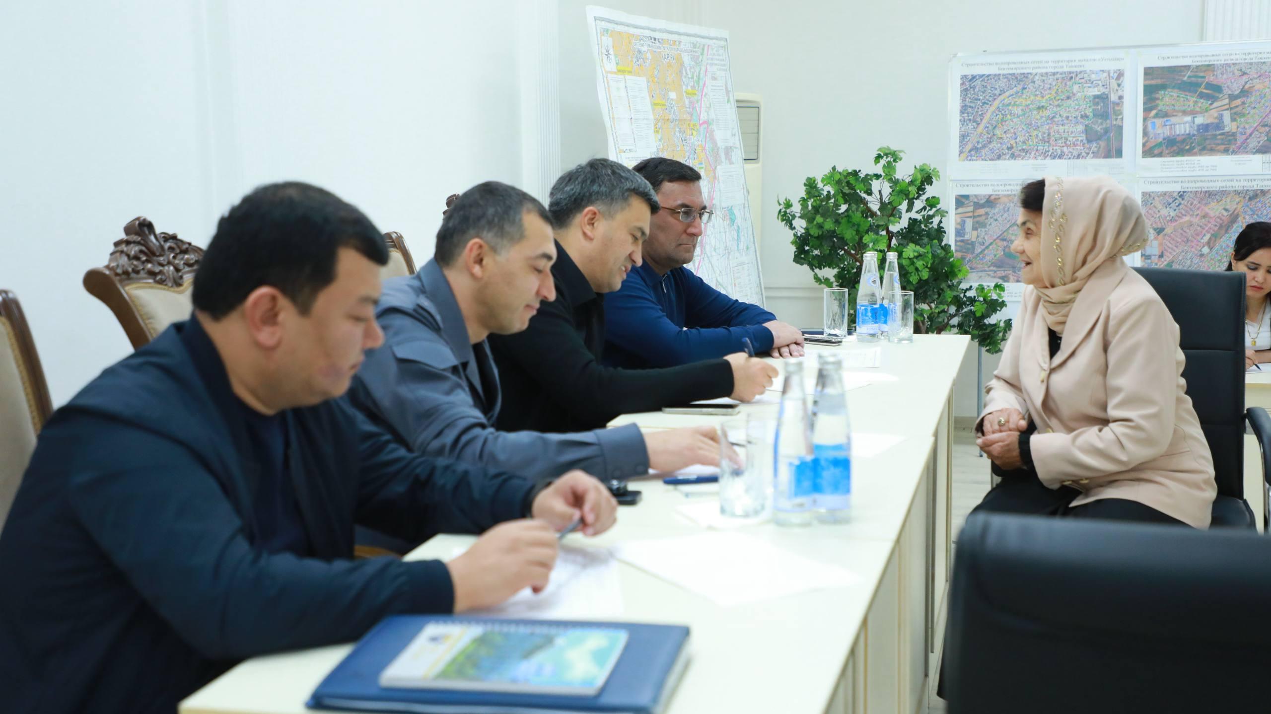 В Бектемирском районе проведён приём граждан