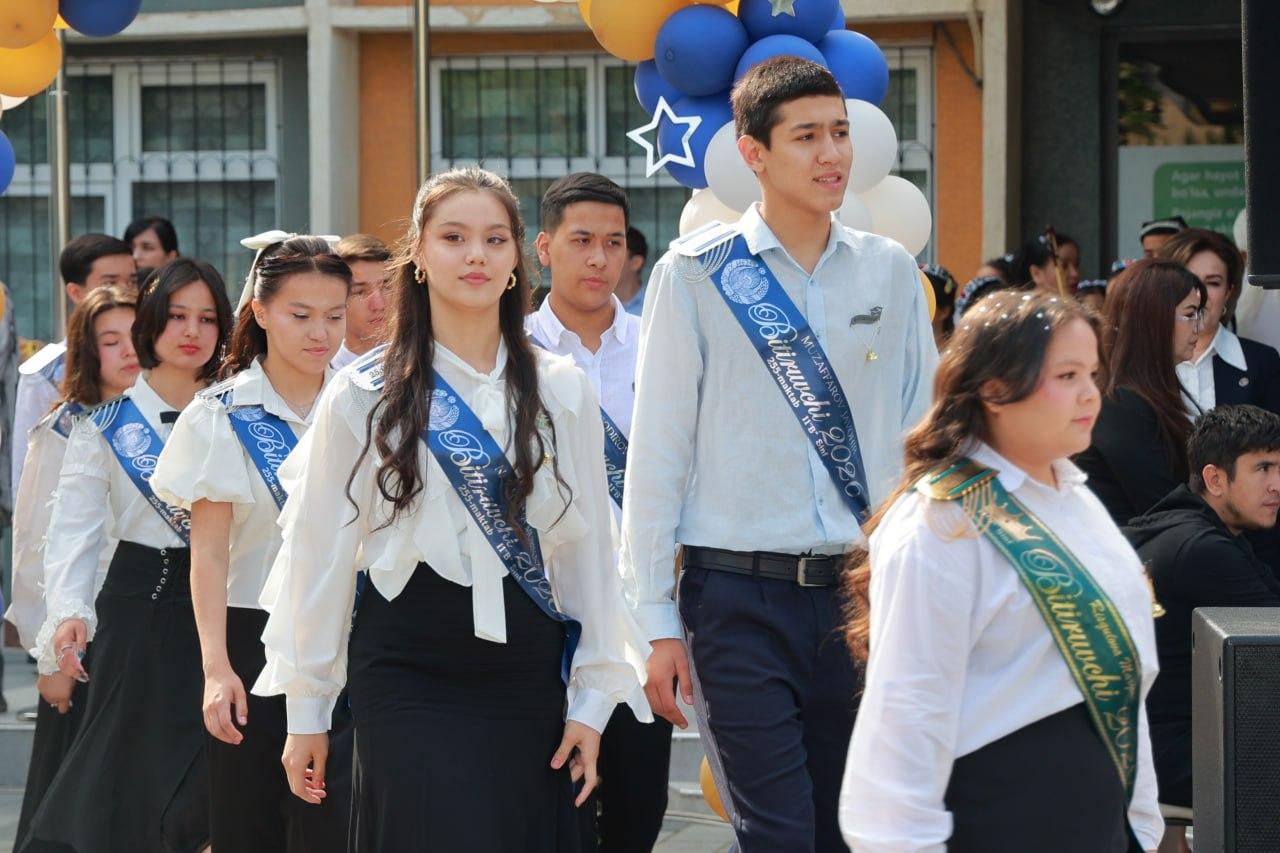 🔔 “Last Bell” Ceremonies Held in Tashkent Schools