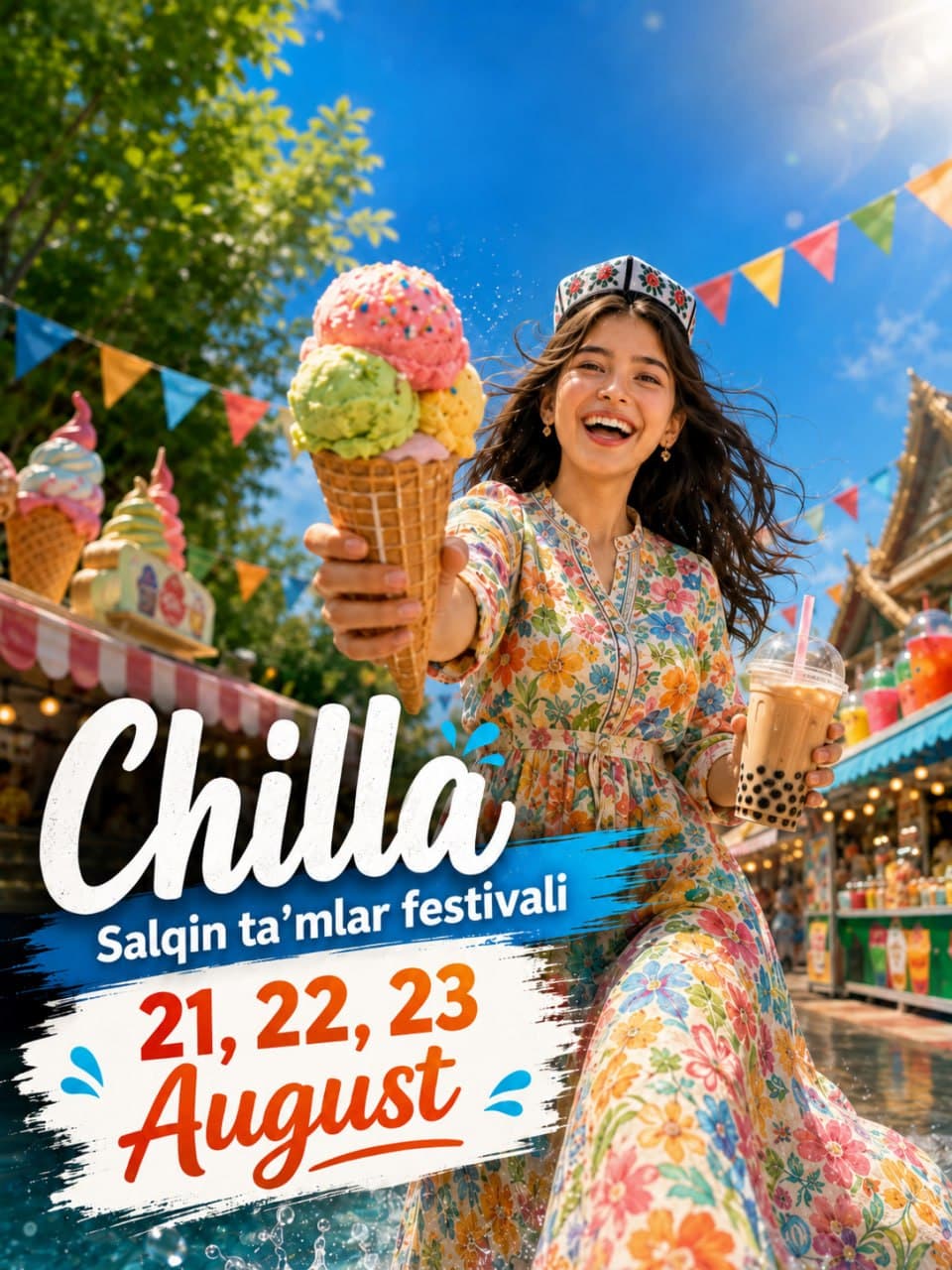 В Ташкенте пройдет фестиваль «Chilla salqin ta’mlar festivali»