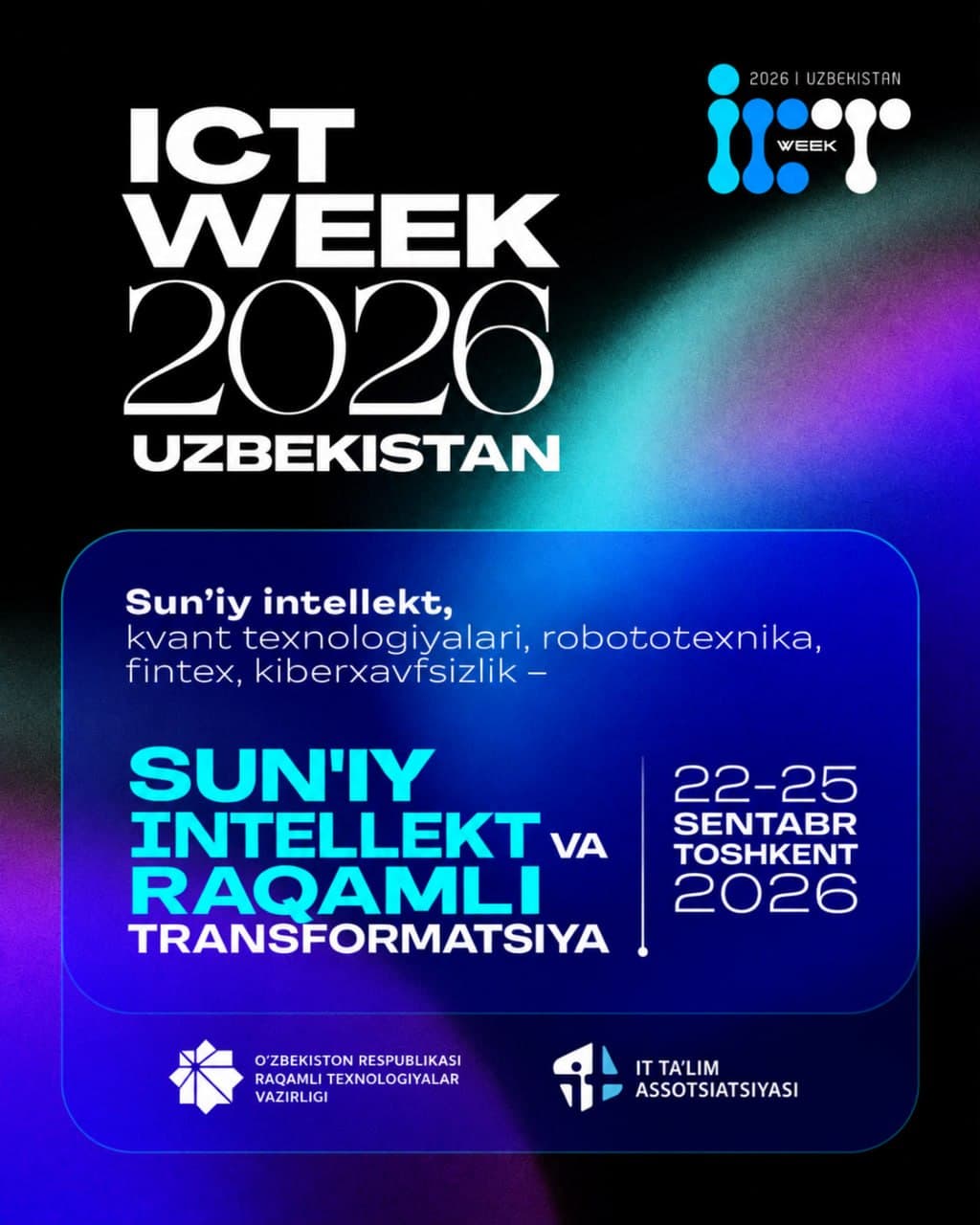 Tashkent’s digital future — at ICT Week 2026